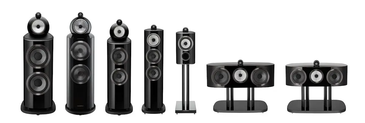 Підлогова акустика Bowers & Wilkins 800 Series для домашнього кінотеатру: 801 D4 Signature, 803 D4, 805 D4, 702 S3