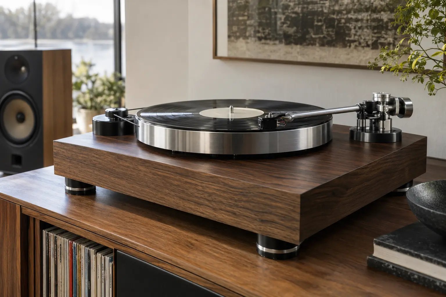 Сценарій використання Thorens у домашній AV-системі: TD 1601, TD 1500, TD 402 DD, TD 102 A